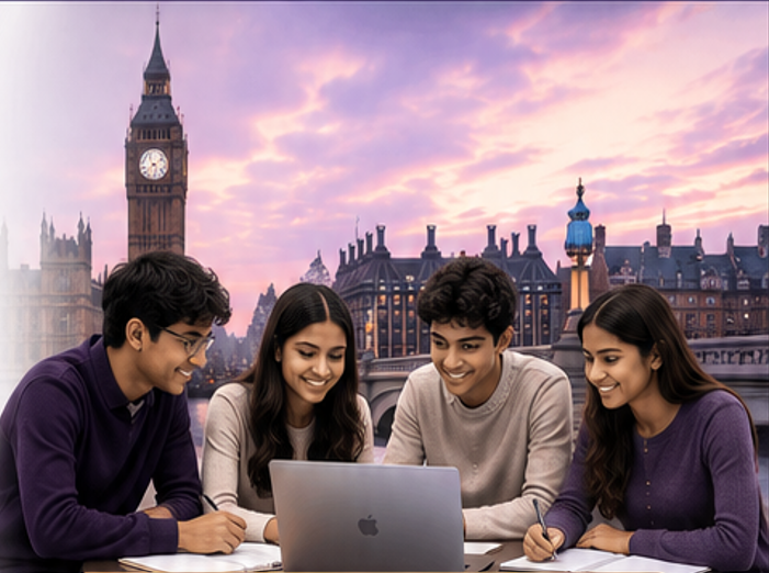 Purple Fellows collaborating in London
